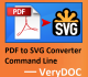 VeryUtils PDF to SVG Converter Command Line
