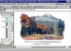 32bit Web Browser screenshot