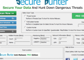 Secure Hunter Anti Malware screenshot