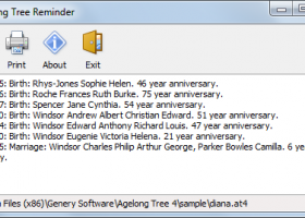 Agelong Tree Reminder screenshot
