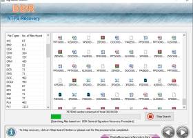 NTFS Data Recovery Service screenshot