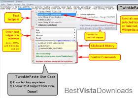 TwinkiePaste Portable screenshot