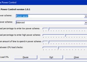 GiMeSpace Power Control screenshot