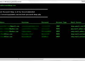 Password Dump for Outlook screenshot