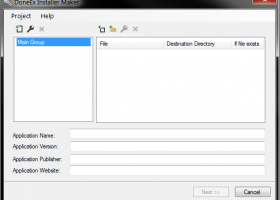 DoneEx Installer Maker screenshot