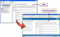 Macrobject CHM-2-Web Professional 2009 screenshot