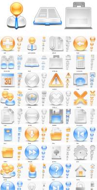 Professional icons Web 2.0 style screenshot