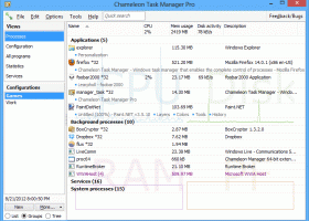 Chameleon Task Manager Lite screenshot