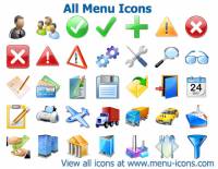 All Menu Icons screenshot