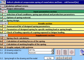 MITCalc Compression Springs screenshot