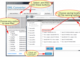 EML Converter screenshot