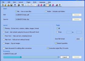 GIRDAC PDF Converter Ultimate screenshot