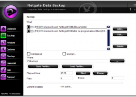 NETGATE Data Backup screenshot