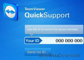 TeamViewer QuickSupport screenshot