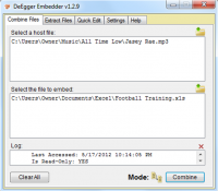 DeEgger Embedder screenshot
