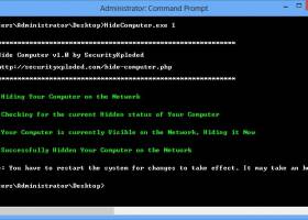 Hide Computer screenshot