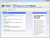 Lotus Notes Conversion to Exchange screenshot