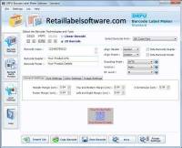 Retail Barcode Label Software screenshot