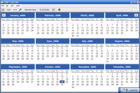 Portable AMP Calendar screenshot