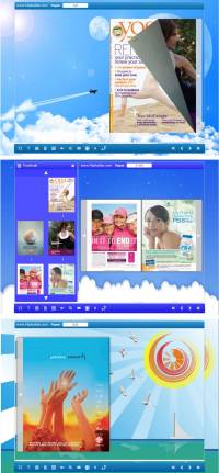 Flipbook_Themes_Package_Float_Sky screenshot