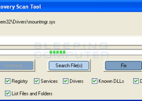 Farbar Recovery Scan Tool screenshot