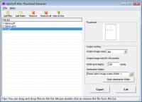 ApinSoft Files Thumbnail Extracter screenshot