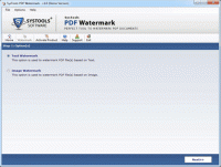 Watermarking PDF Documents in Bulk screenshot