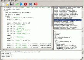 DBF Script screenshot