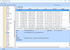 Free MSG File Reader screenshot