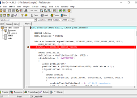 Dev-C++ screenshot