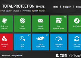 TrustPort Total Protection Sphere screenshot