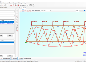 2D Frame Analysis Truss Edition screenshot