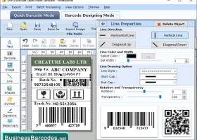 Barcode Label Designing Tool screenshot