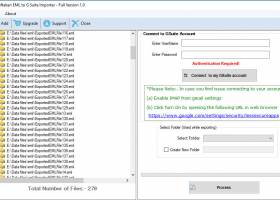 Softaken EML to G Suite Importer screenshot