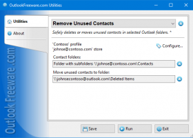 Remove Unused Contacts screenshot