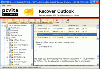 PST Recovery Tool Full screenshot