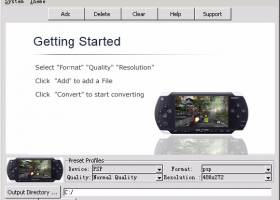 Free PSP Video Converter screenshot