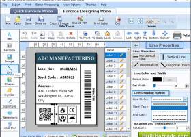 Generate Barcodes Program screenshot