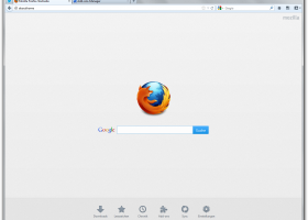 Firefox 23 screenshot