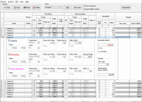 IP Camera CCTV Calculator screenshot