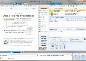 Batch Text File Editor Free screenshot