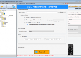 eSoftTools EML Attachment Remover screenshot