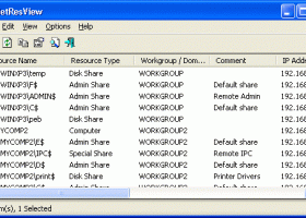 NetResView screenshot