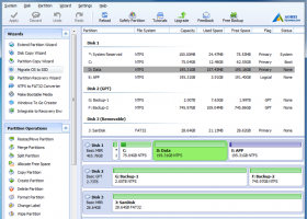 AOMEI Partition Assistant Standard Edition screenshot