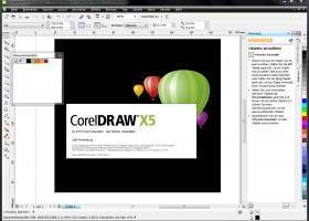 CorelDRAW X5 screenshot