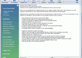 Verbose Text to Speech Home Edition screenshot