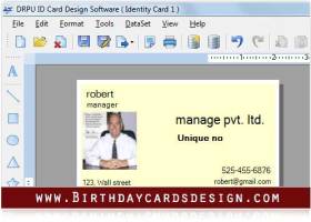 Design ID Card screenshot