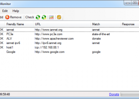 SiteMonitor Lite screenshot