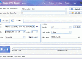 Magic DVD Ripper screenshot