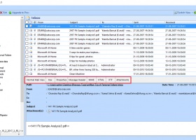 EML File into PDF Software screenshot